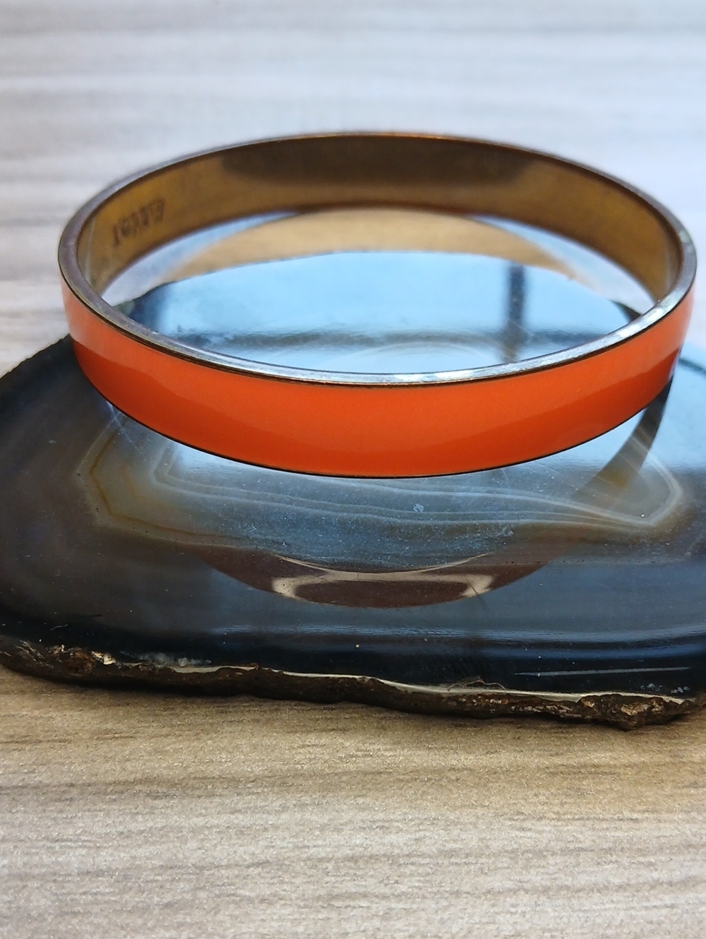 5 For $25 J. Crew Orange Enamel Bangle Bracelet